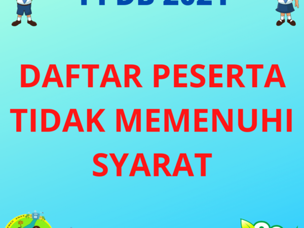 Daftar Calon Siswa SMPN 3 Tanjungpandan yang Tidak Memenuhi Syarat