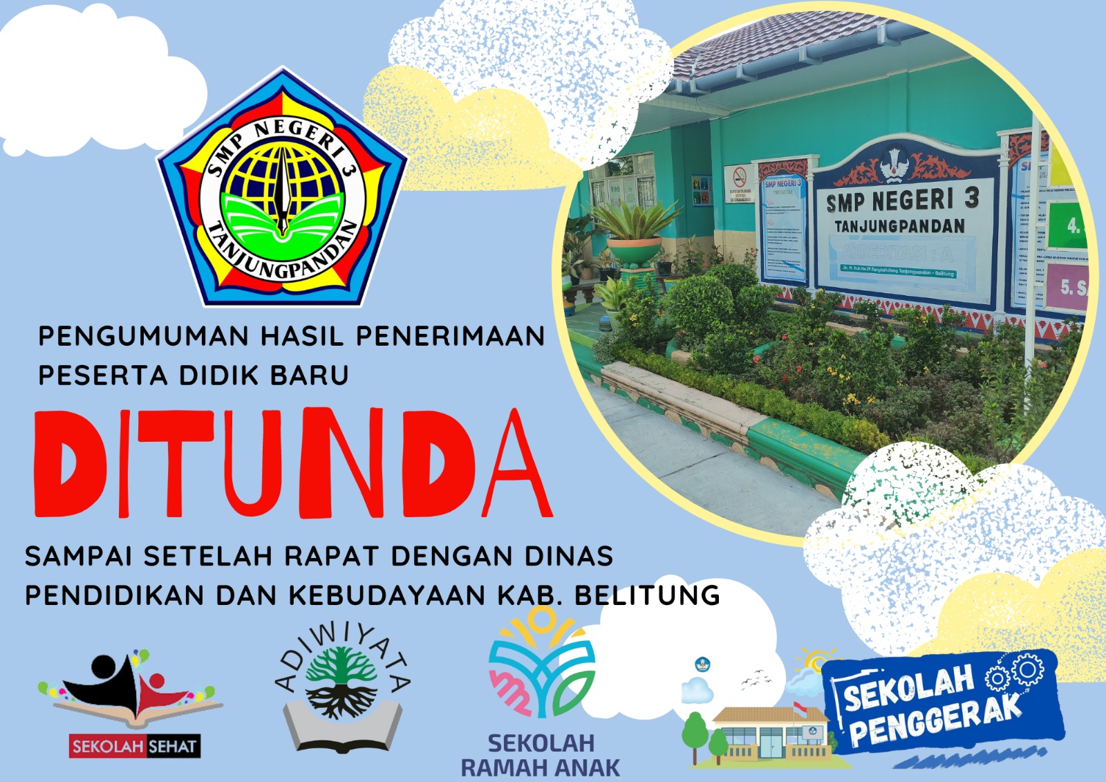 Pengumuman PPDB 2023/2024 ditunda
