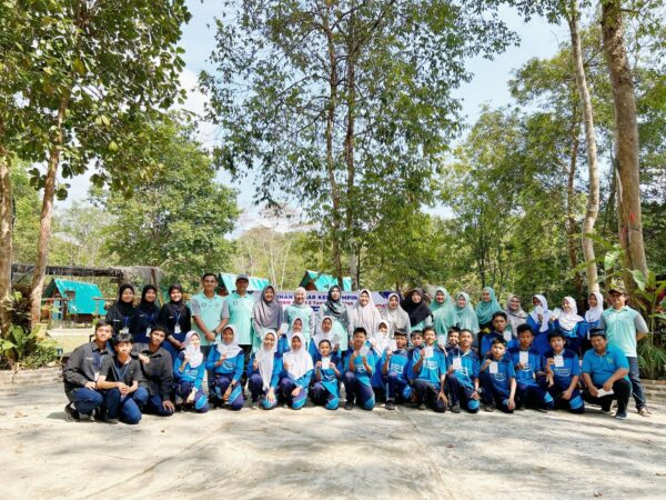 Latihan dasar kepemimpinan (LDK) SMPN 3 Tanjungpandan Periode 2023/2024