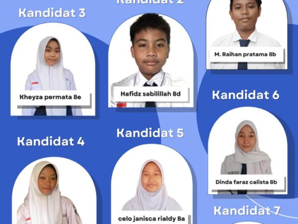 Pemilihan Ketua OSIS SMPN 3 Tanjungpandan Periode 2023/2024